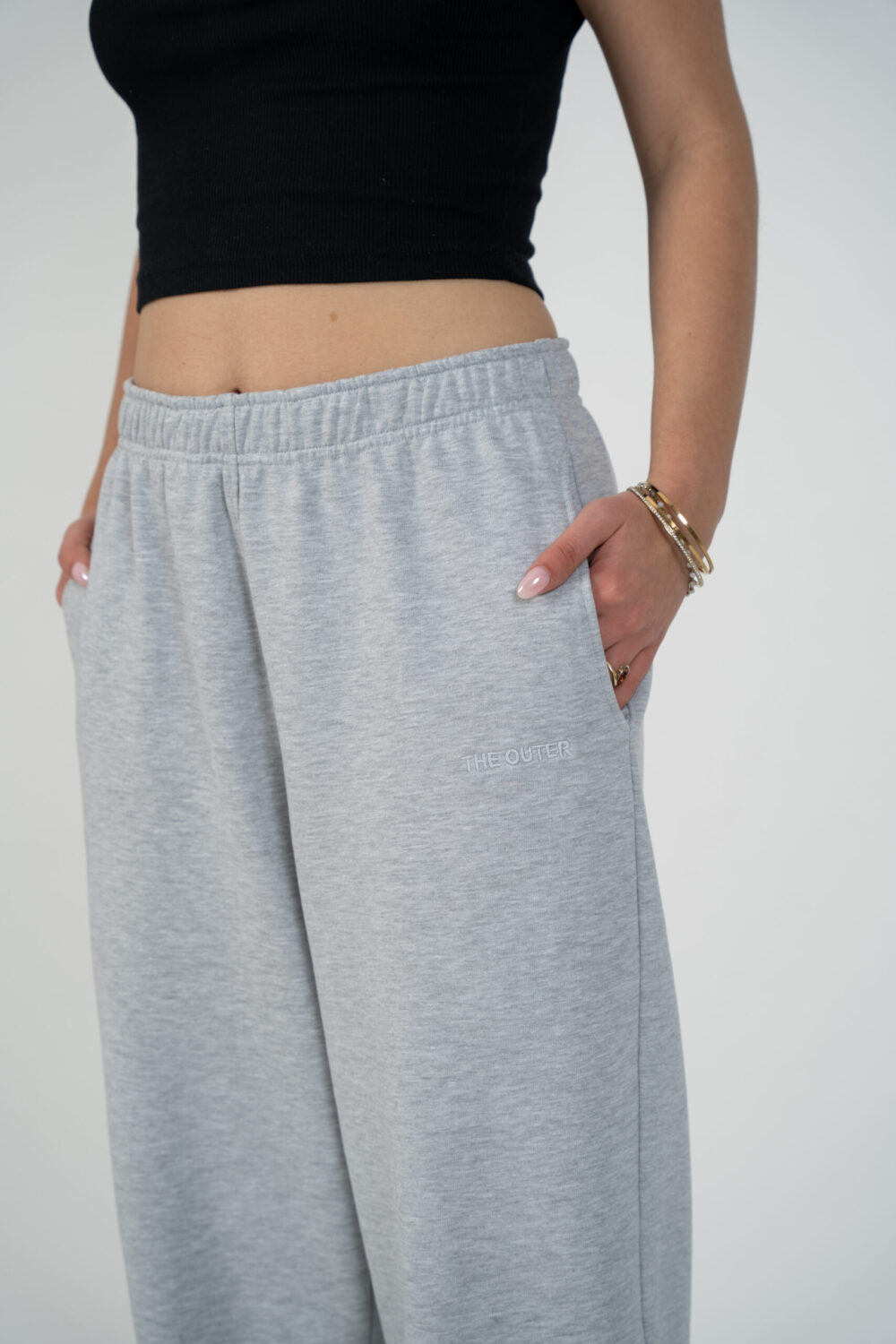 Spodnie dresowe Szare